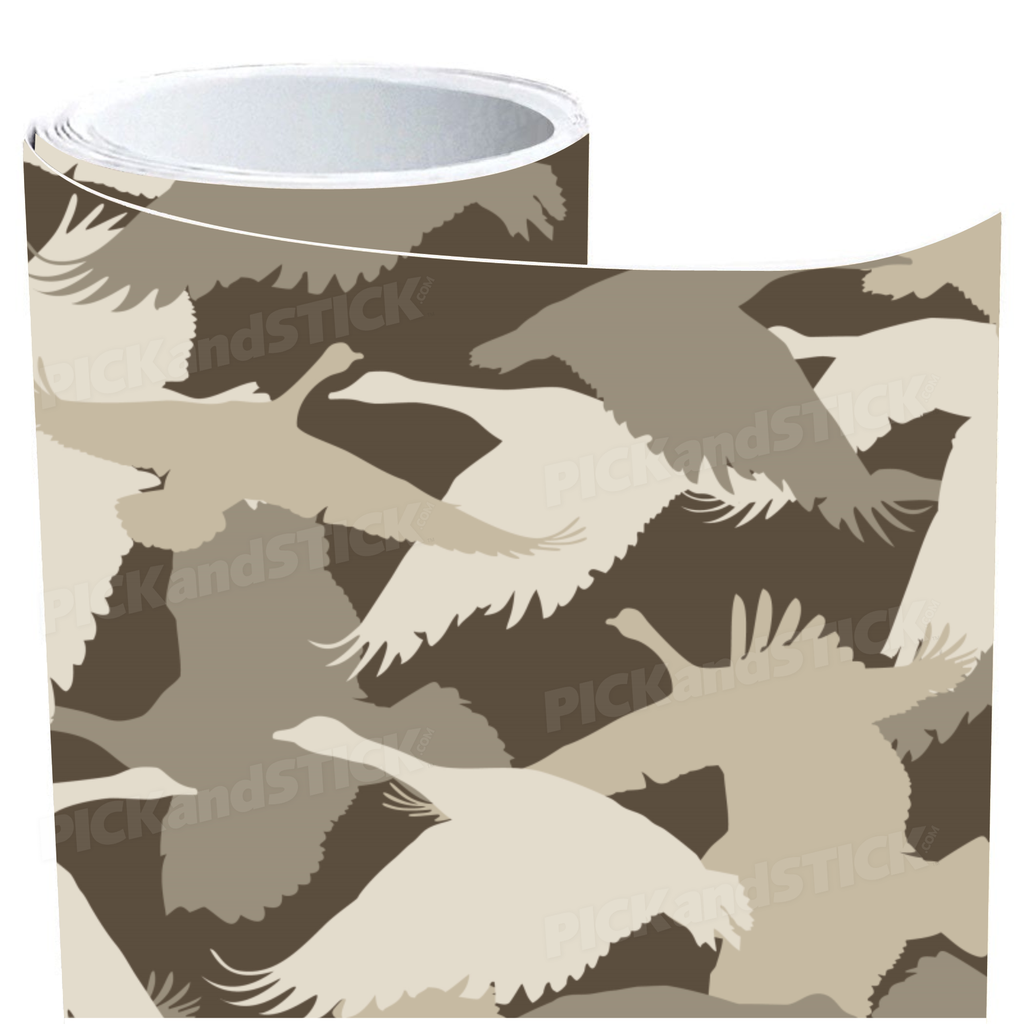 Goose Silhouette Camo Wrap