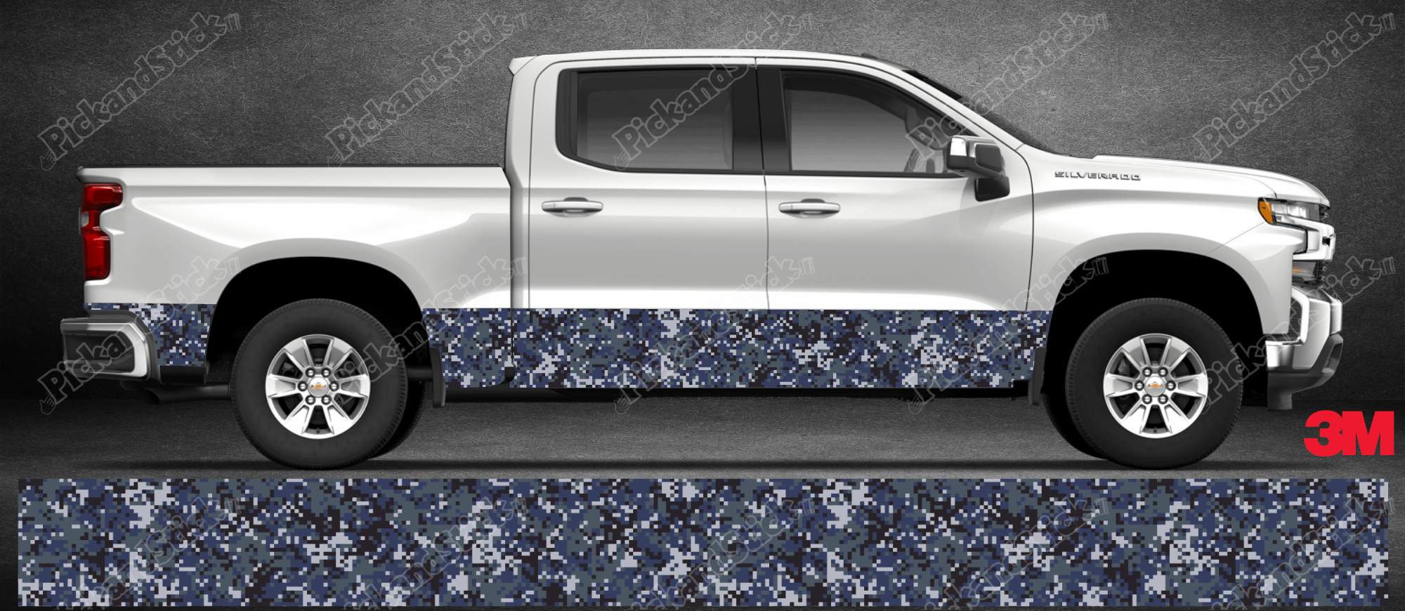 Navy Digital Camo Rocker - PickandStickcom