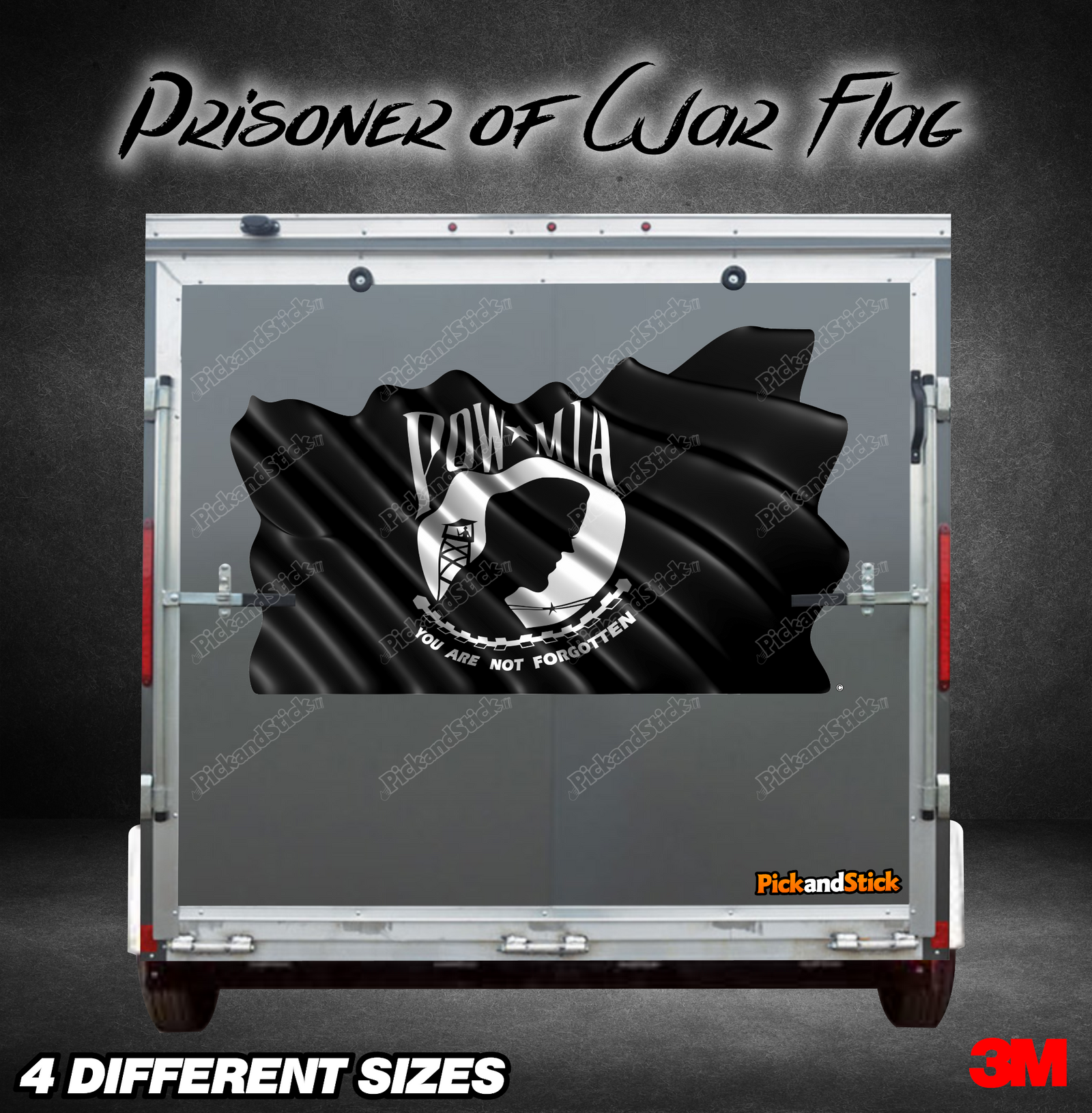 Prisoner of War Flag Graphic - PickandStickcom