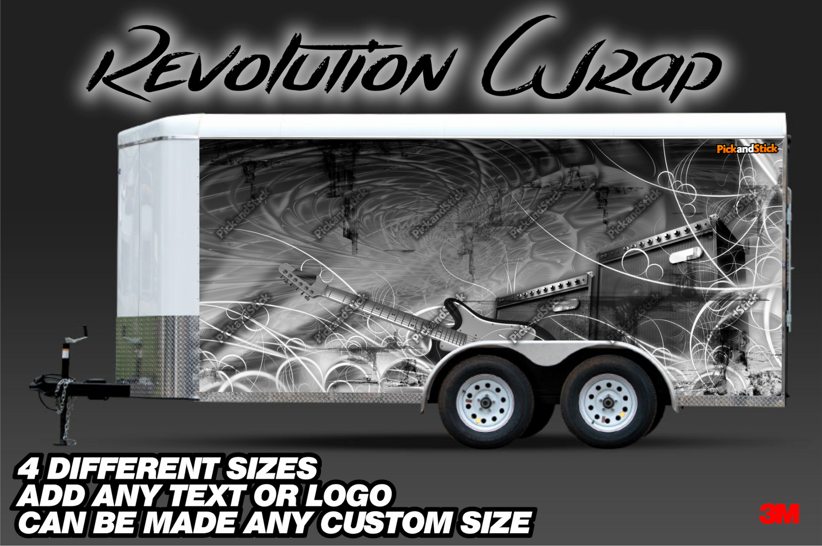 Revolution Trailer Wrap - PickandStickcom