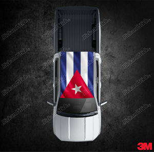 Roof Wrap Waving Cuba Flag - PickandStickcom