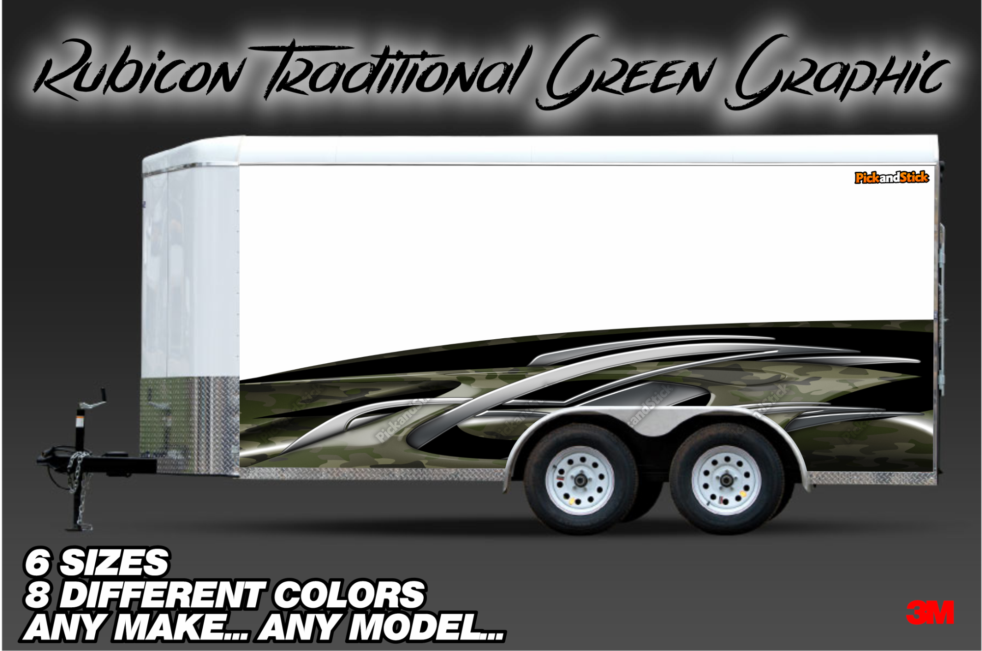 Rubicon Partial Trailer Wrap - PickandStickcom