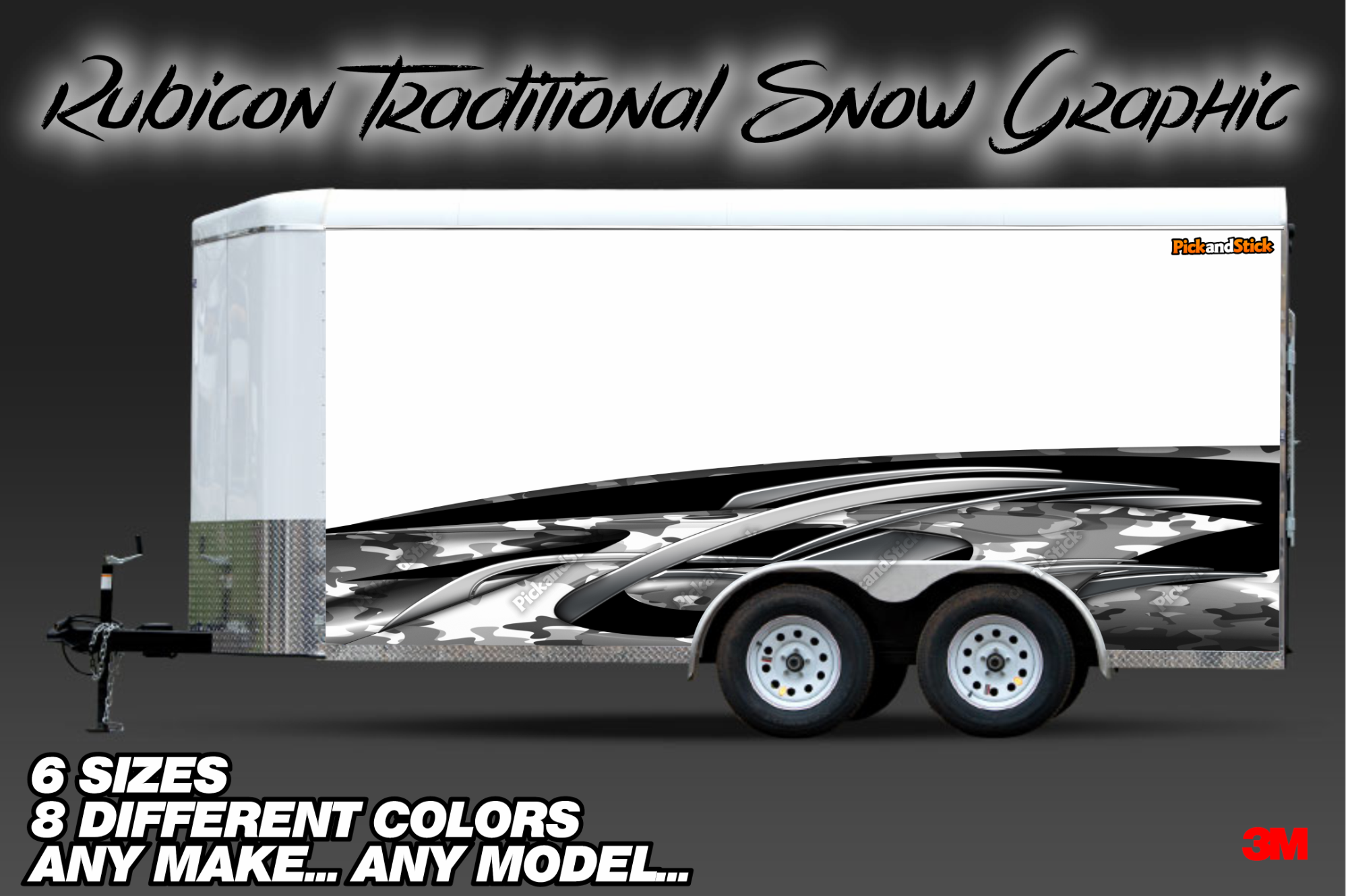 Rubicon Partial Trailer Wrap - PickandStickcom