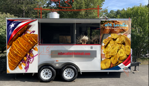 Food Trailer Flags 29" T x 50" W